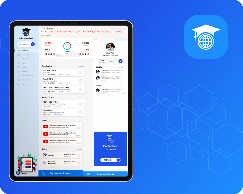 Sogrow small banner education web